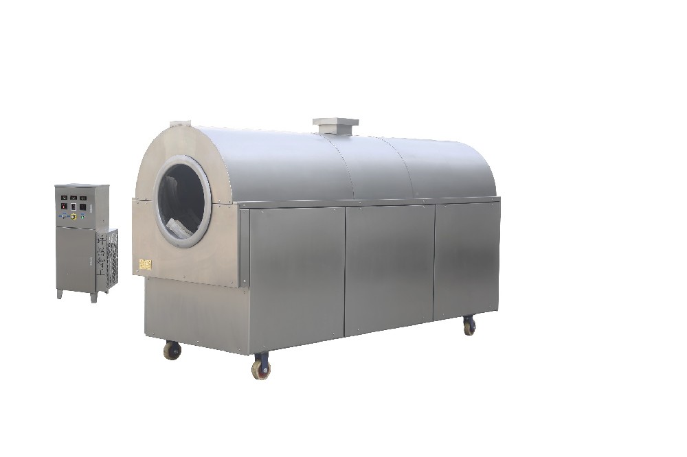 Electromagnetic roasting machine has the following advantages