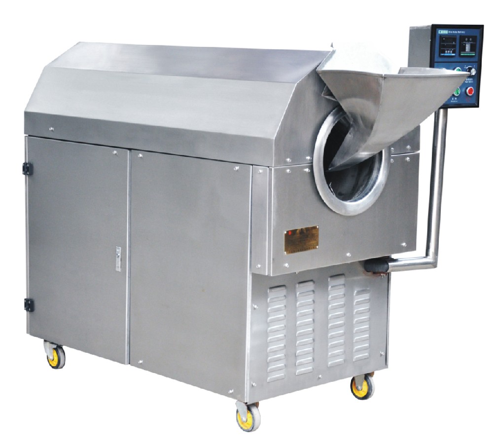 DCCZ5-10 roasting machine working vedio